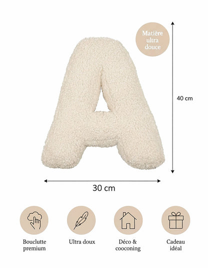 Maison Amorae® - Lettre coussin