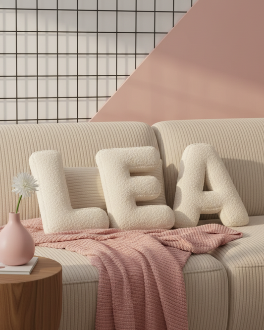 Maison Amorae® - Lettre coussin