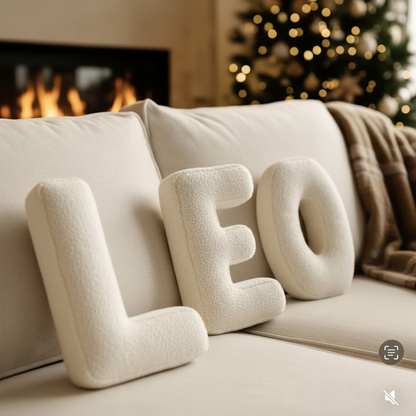 Maison Amorae® - Lettre coussin